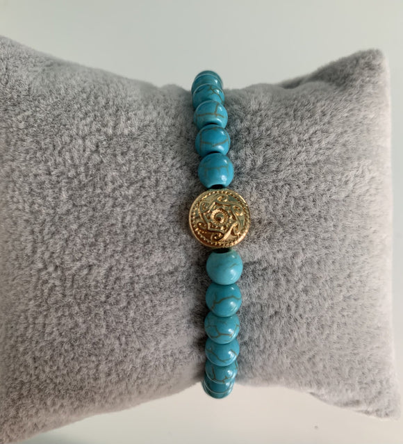 Artisan Jewellery - Turquoise bracelet