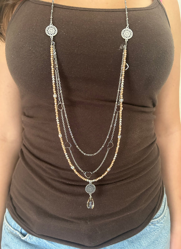 Multilayer necklace