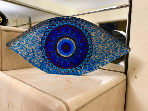 Elaborate Blue Eye - $110