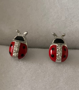 Children’s earrings with Lucky Ladybird