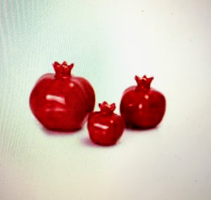Red Pomegranates Set