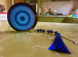 Blue Home Decor Eye with Tassel with 2021 charm