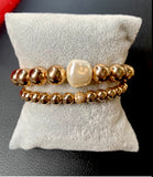 Artisan and bespoke Crystal Ball bracelet - On Special $97 reduced from $120