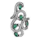 Designer Emerald Ring