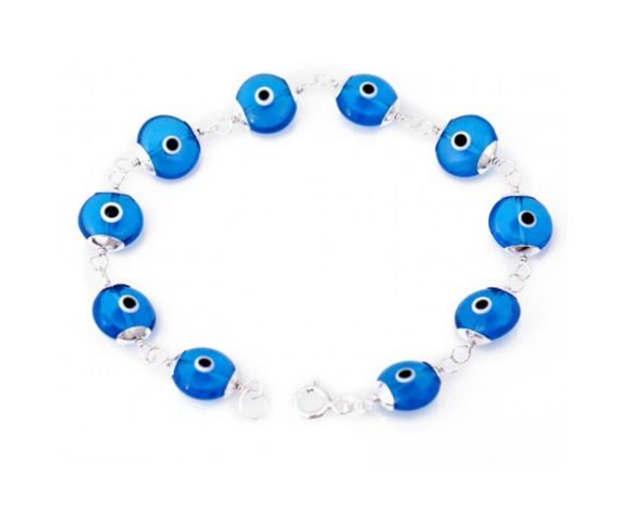 Blue Evil Eye Bracelet - Was $45 Now $29