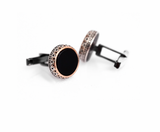 Classic Cufflinks with Agate Stone