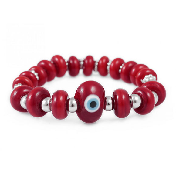 Murano Glass Evil Eye Bracelet