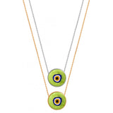 Green Evil Eye Necklace