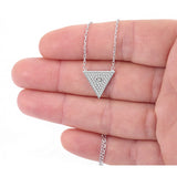 Inspired Pyramid Necklace with All seeing Eye